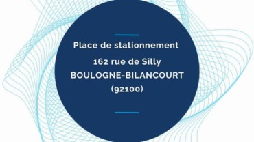 Place de stationnement – BOULOGNE-BILANCOURT – parking couvert, ascenseur