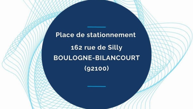 Place de stationnement – BOULOGNE-BILANCOURT – parking couvert, ascenseur