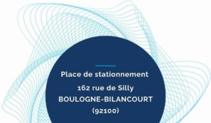 Place de stationnement - BOULOGNE-BILANCOURT - parking couvert, ascenseur